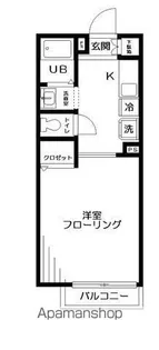 シャトレ北町【2階】の間取り