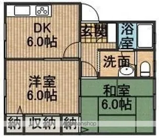 セレッソD【1階】の間取り