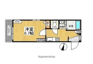 ジュネスⅡ【2階】の間取り