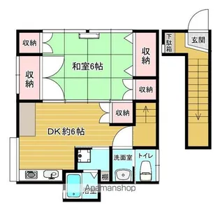 宮城県石巻市蛇田字新谷地前【一戸建】の間取り