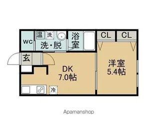 レオーネ・コリーナ【1階】の間取り