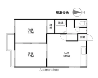 ラプラスみやはら【2階】の間取り