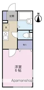 ラス・カサス【2階】の間取り