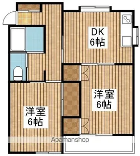 アビタス新和【1階】の間取り