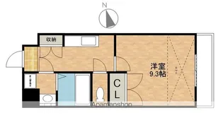 エウカリス【205号室】の間取り