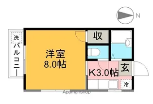 ハイツいまいⅡ【1階】の間取り