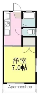 ハイツ大本【1階】の間取り