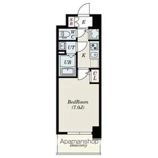 Alivis堺浜寺【5階】の間取り