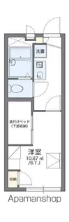 レオパレスKILALA 幕張【1階】の間取り