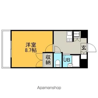 第5筑水ビル【5階】の間取り