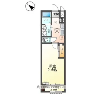 ル・ユウセイ(LE YUSEI)【1階】の間取り
