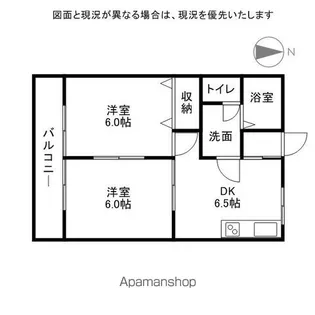 MBC−Ⅵ【105号室】の間取り