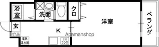 グレイスコート【305号室】の間取り