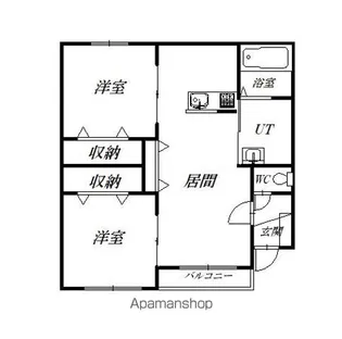 AGEHA【2階】の間取り