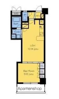 静岡馬渕エンブルコート【803号室】の間取り