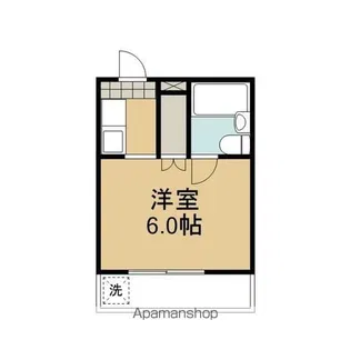 川上マンション【2階】の間取り