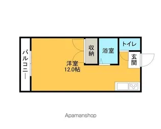平成コーポ【1階】の間取り