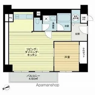 ライオンズマンション池田山【3階】の間取り