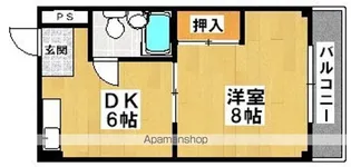 ラ・フォーレ苅田【5階】の間取り