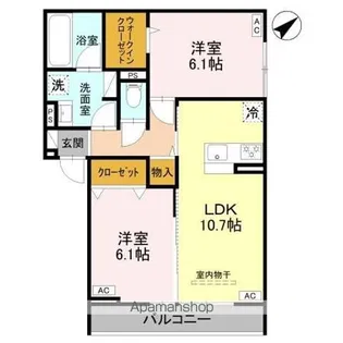 DーGRAN本町【3階】の間取り