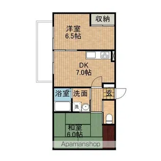 AMENITY原【2階】の間取り