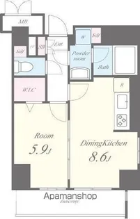 ドルチェ ドミール【3階】の間取り