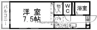 ティエラカルコス【205号室】の間取り