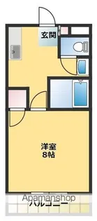 セ・ミュー川内【3階】の間取り