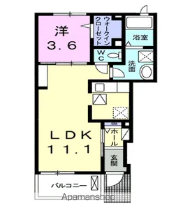 DAICHI A【1階】の間取り
