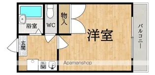 レオパレスルピナス・Ⅱ【1階】の間取り