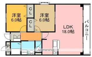メゾン・ル・レーヴ【3階】の間取り