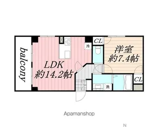 TOLERANCE【2階】の間取り