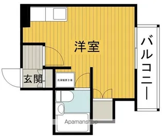 クレアーレハイツ【1階】の間取り