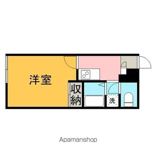 レオパレスピュアⅢ【104号室】の間取り