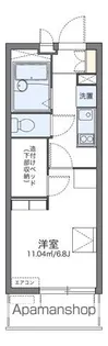 レオパレス片倉大丸【3階】の間取り