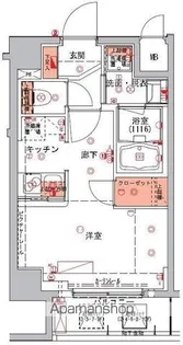 ハーモニーレジデンス日本橋イースト【4階】の間取り