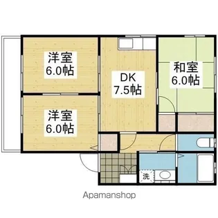 ディアス村上 B棟【2階】の間取り