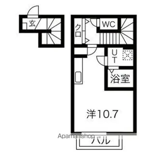 LEBEL TWEE【2階】の間取り