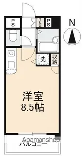 アルソリエート高松【5階】の間取り