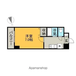 クレストステージアスカ【3階】の間取り