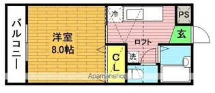 クレール戸田Ⅱ【1階】の間取り