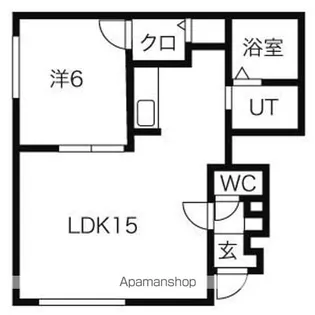 LA MAISON MINAMI【1階】の間取り