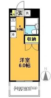 ヒルトップ大田【302号室】の間取り
