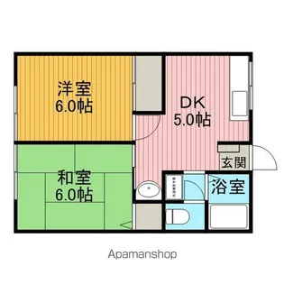 シティハイムM・M【1階】の間取り