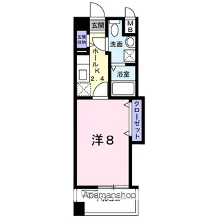 グランドパレス髙樹Ⅶ【4階】の間取り