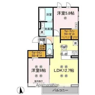 フジコH【1階】の間取り