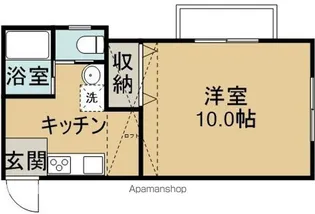 アザレア【1階】の間取り