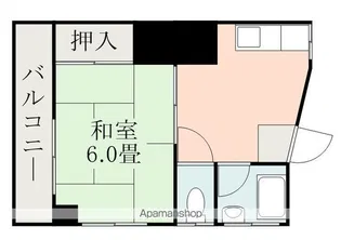 下荒田Nビル【302号室】の間取り