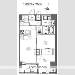 SーRESIDENCE北千住REIZ【11階】の間取り