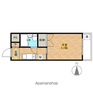 ピュアハイツ【207号室】の間取り